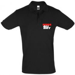 Мужское поло MMA All day - PrintSalon