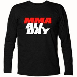Футболка с длинным рукавом MMA All day - PrintSalon