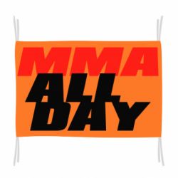 Флаг MMA All day - PrintSalon