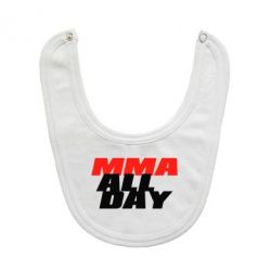 Слюнявчик  MMA All day - PrintSalon