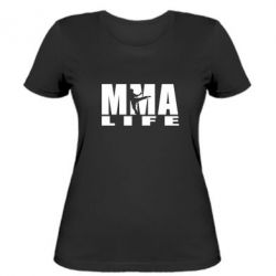 Жіноча футболка MMA Life - PrintSalon