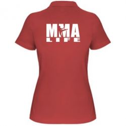 Жіноче поло MMA Life - PrintSalon