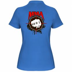 Женское поло MMA Spot - PrintSalon