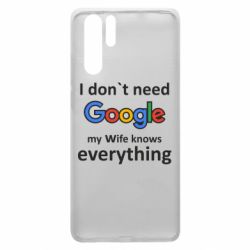 Чехол для Huawei P30 Pro Мне не нужен гугл - PrintSalon