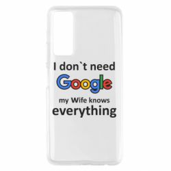 Чехол для Huawei P Smart 2021 Мне не нужен гугл - PrintSalon