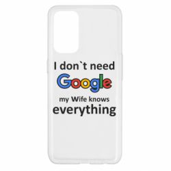 Чехол для Oppo Reno 5 4G Мне не нужен гугл - PrintSalon