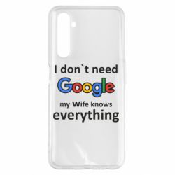 Чехол для Realme 6 Pro Мне не нужен гугл - PrintSalon