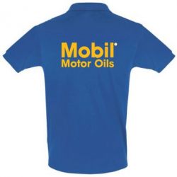 Мужское поло Mobil Motor Oils - PrintSalon