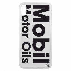 Чехол для iPhone Xs Max Mobil Motor Oils - PrintSalon