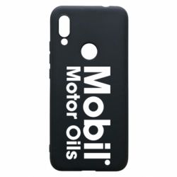 Чехол для Xiaomi Redmi 7 Mobil Motor Oils - PrintSalon