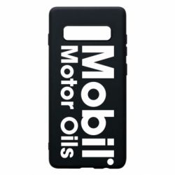 Чехол для Samsung S10+ Mobil Motor Oils - PrintSalon