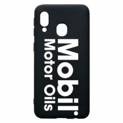 Чехол для Samsung A40 Mobil Motor Oils - PrintSalon