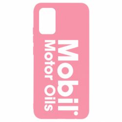 Чехол для Samsung A02s/M02s Mobil Motor Oils - PrintSalon