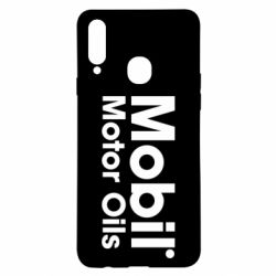 Чехол для Samsung A20s Mobil Motor Oils - PrintSalon