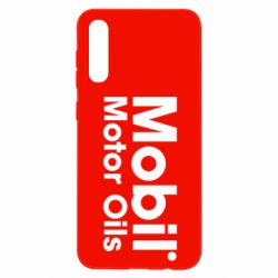 Чехол для Samsung A50 Mobil Motor Oils - PrintSalon