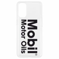 Чехол для Oppo Reno 4 Mobil Motor Oils - PrintSalon