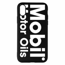 Чехол для iPhone X/Xs Mobil Motor Oils - PrintSalon