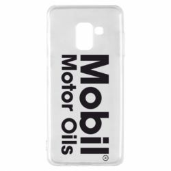 Чехол для Samsung A8 2018 Mobil Motor Oils - PrintSalon
