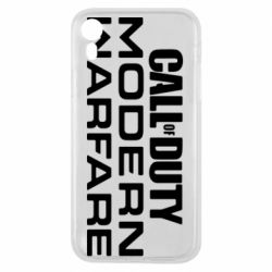 Чехол для iPhone XR Modern Warfare