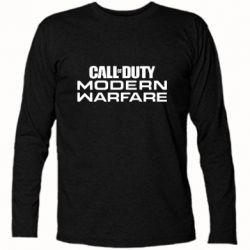 Футболка з довгим рукавом Modern Warfare - PrintSalon