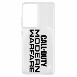 Чохол для Samsung S21 Ultra Modern Warfare - PrintSalon