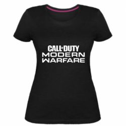 Жіноча преміум футболка Modern Warfare - PrintSalon