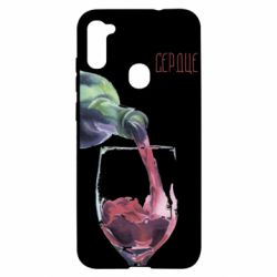 Чехол для Samsung A11/M11 Мое сердце за мерло - PrintSalon