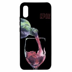 Чехол для Xiaomi Redmi 9a Мое сердце за мерло