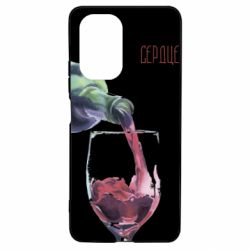 Чехол для Xiaomi Poco F3/K40 Мое сердце за мерло - PrintSalon