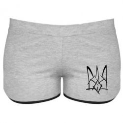 Жіночі шорти Молодіжний герб - PrintSalon
