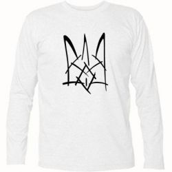 Футболка з довгим рукавом Молодіжний герб - PrintSalon