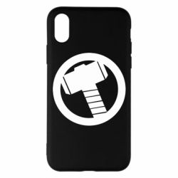 Чехол для iPhone X/Xs Молот Тора - PrintSalon