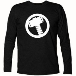 Футболка с длинным рукавом Молот Тора - PrintSalon