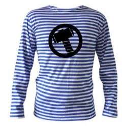 Тельняшка с длинным рукавом Молот Тора - PrintSalon