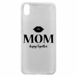 Чехол для Xiaomi Redmi 7A Mom happy together - PrintSalon