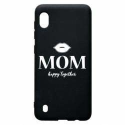 Чехол для Samsung A10 Mom happy together-PrintSalon Чехол для Samsung A10 Mom happy together