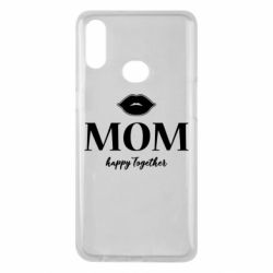 Чехол для Samsung A10s Mom happy together - PrintSalon