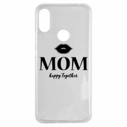 Чехол для Xiaomi Redmi Note 7 Mom happy together - PrintSalon