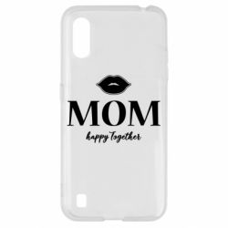 Чехол для Samsung A01/M01 Mom happy together - PrintSalon