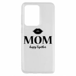 Чехол для Samsung S20 Ultra Mom happy together - PrintSalon