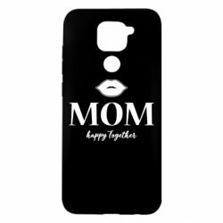 Чехол для Xiaomi Redmi Note 9/Redmi 10X Mom happy together - PrintSalon