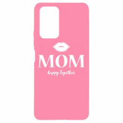 Чехол для Xiaomi Redmi Note 10 Pro Mom happy together - PrintSalon