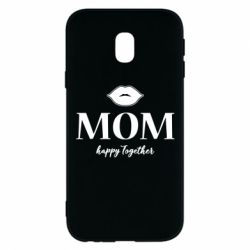 Чехол для Samsung J3 2017 Mom happy together - PrintSalon