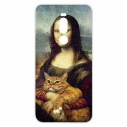 Чохол для Meizu Note 8 Mona Lisa and the cat - PrintSalon