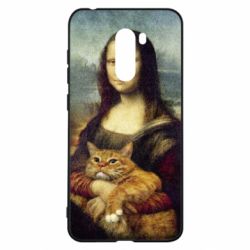 Чохол для Xiaomi Pocophone F1 Mona Lisa and the cat - PrintSalon