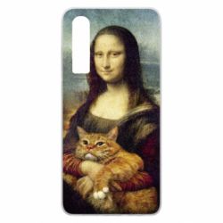 Чохол для Huawei P30 Mona Lisa and the cat - PrintSalon