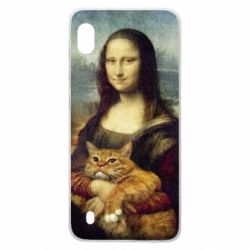 Чохол для Samsung A10 Mona Lisa and the cat - PrintSalon