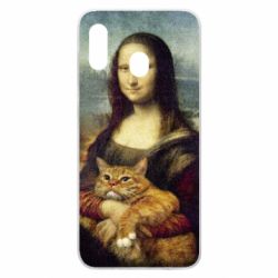 Чохол для Samsung A20 Mona Lisa and the cat - PrintSalon