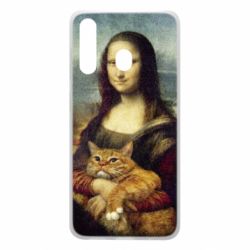 Чохол для Samsung A60 Mona Lisa and the cat - PrintSalon