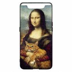Чохол для Samsung A80 Mona Lisa and the cat - PrintSalon